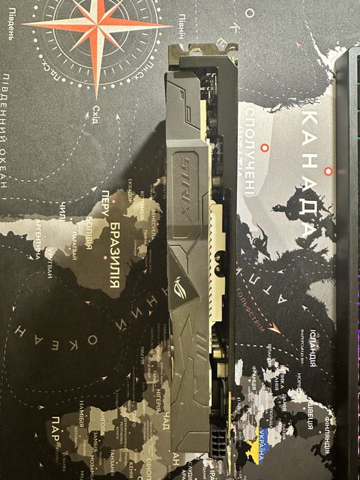 Відеокарта Asus Rog Strix RX 570 8gb