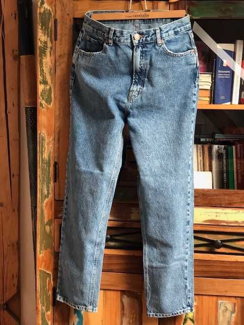 Jeansy Pull&Bear, MOM FIT, rozmiar M