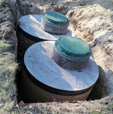 Копаємо септики вигрібні ями з армованих кілець. Каналізація ПП250