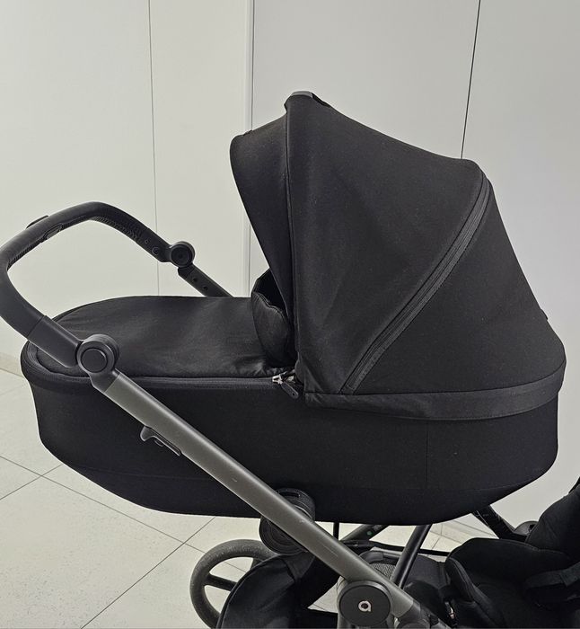 ANEX MODU gondola do wózka podwójnego czarna stan bdb