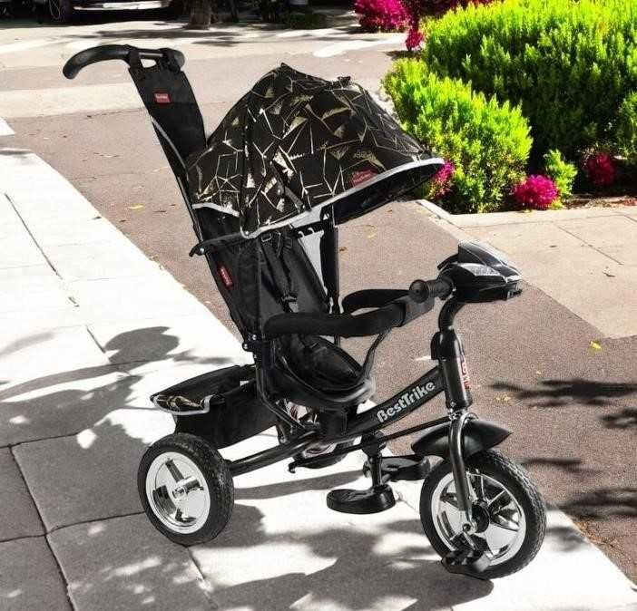 Детский Трехколесный велосипед коляска трёхколёсный дитячий