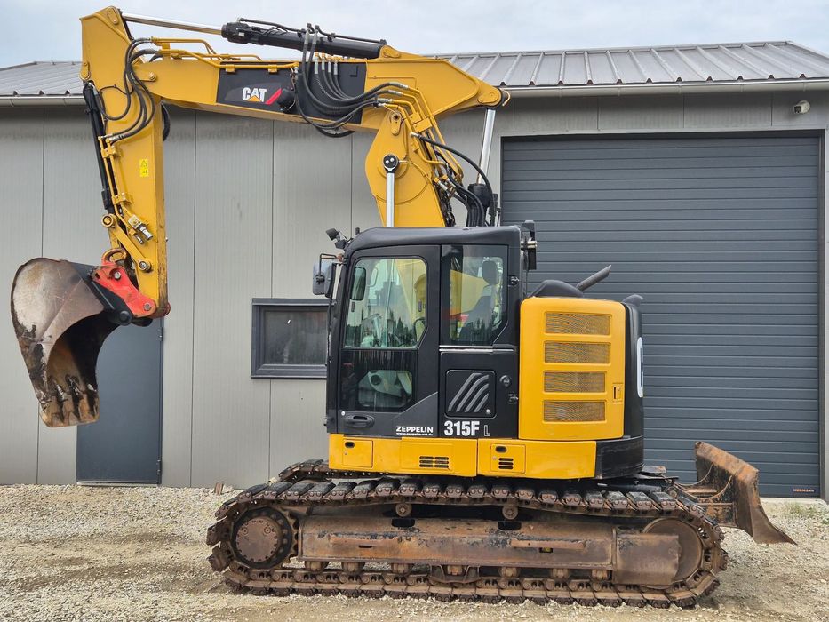Caterpillar CAT 315FL CR, 2018 ROK, TYLKO 6100 MTH, Z NIEMIEC, RAMIĘ 3XŁAMANE