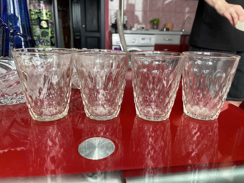 Хрустальный кришталевий посуд стакани