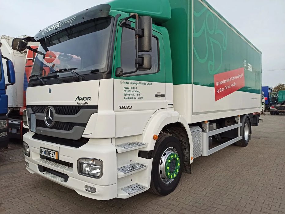 Mercedes-Benz Axor * Atego * izoterma*kontener * napojówka*przewierty sterowane *chłodnia *kurier  Man TGM*TGS*kontener