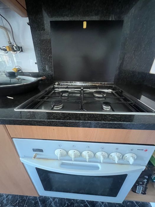Fogão em funcionamento , trabalha muito bem