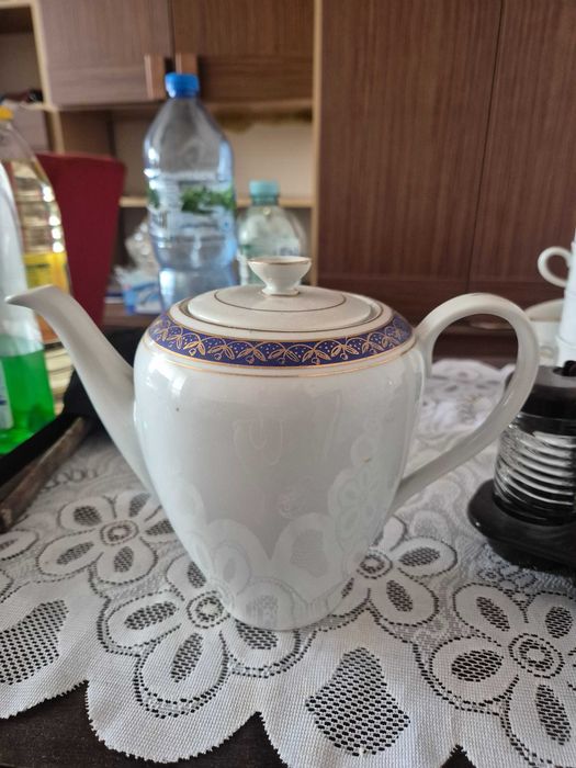 Porcelana Wawel PRL dzbanek, talerze