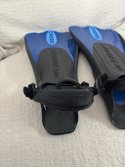 Barbatanas de mergulho Cressi ajustáveis Novas L/XL 44/47
