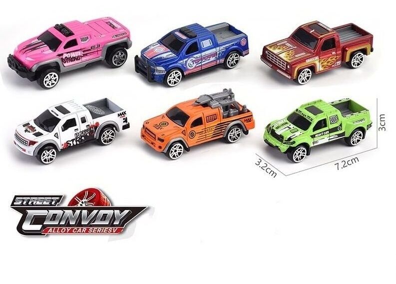 Набор металлических машинок 24-шт по типу Hot Wheels в коробочках.