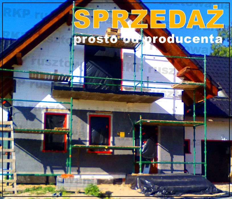 Rusztowanie choinkowe klinowe, 100m2, Dostawa pod adres cała Polska