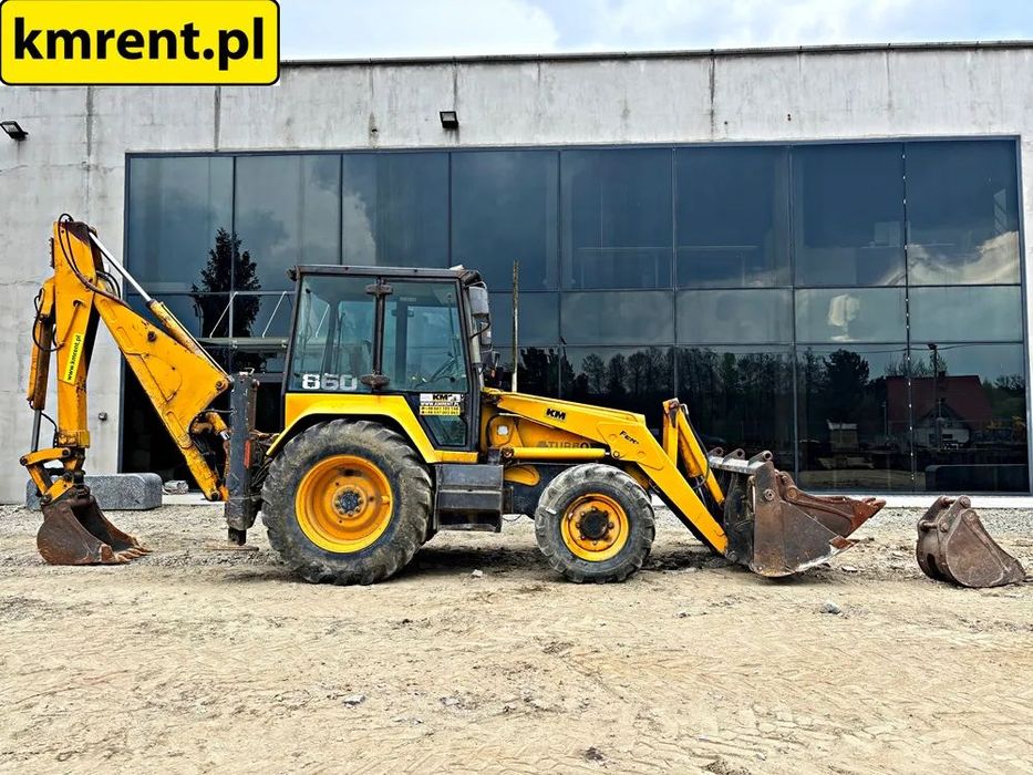 Terex FERMEC 860 KOPARKO-ŁADOWARKA 1997R. | JCB 3CX CASE 590 580 CAT 428 432