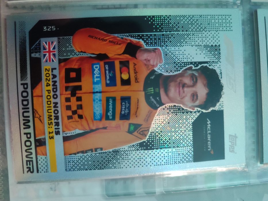 Lando Norris Podium power F1 turbo attax 2025