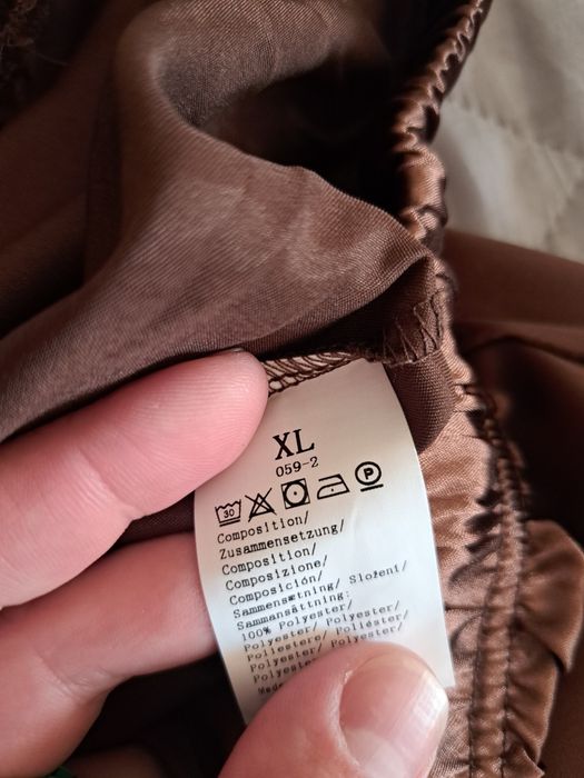 Атласні штани, розмір xl
