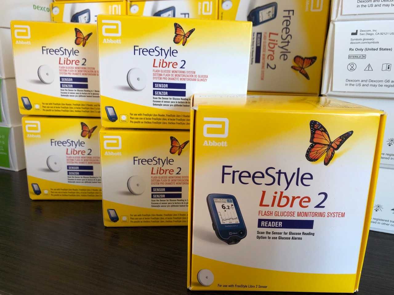 Ціна за 4 сенсори Freestyle Libre 2 ммоль, у наявності 10.24 01.2025
