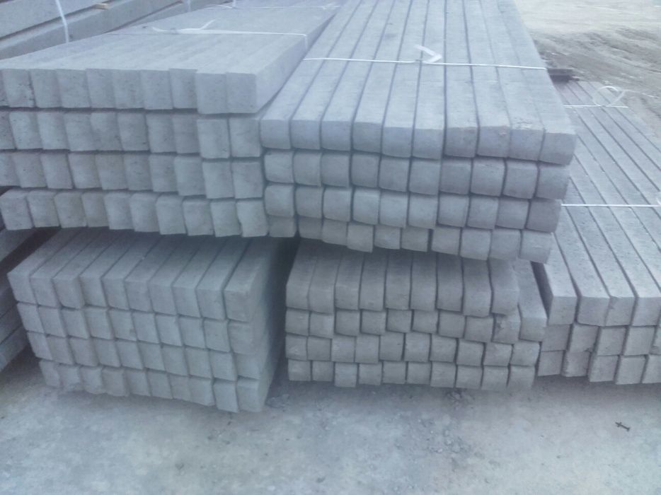 Słupek betonowy do sadu 20zł! Zbrojony 4 drutami!