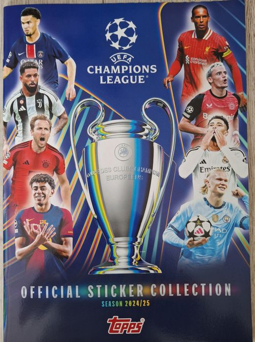 Album na naklejki Champions League
