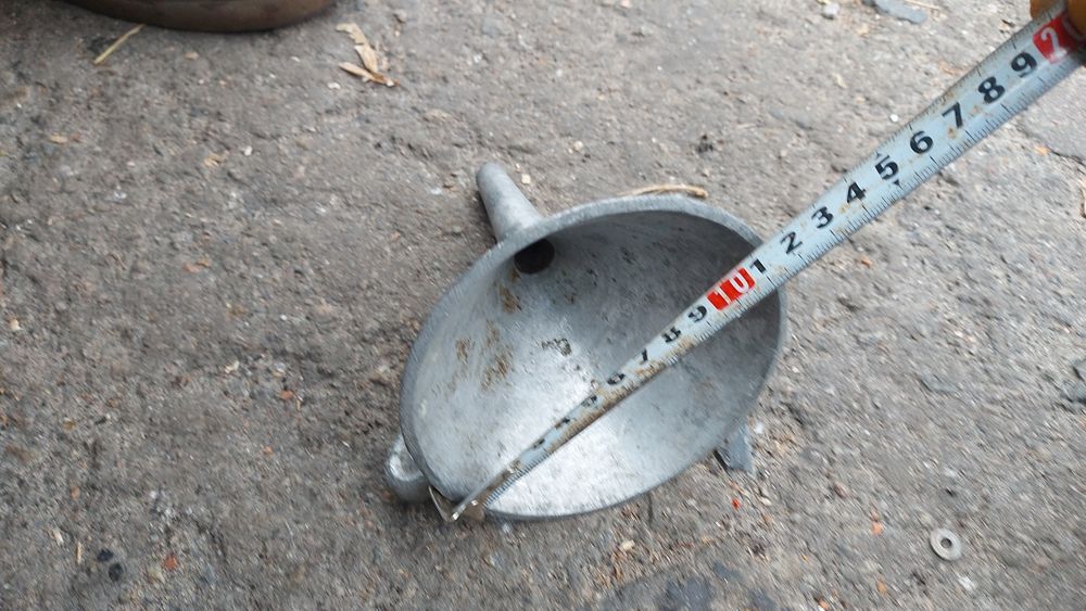 Лейка алюминиевая воронка