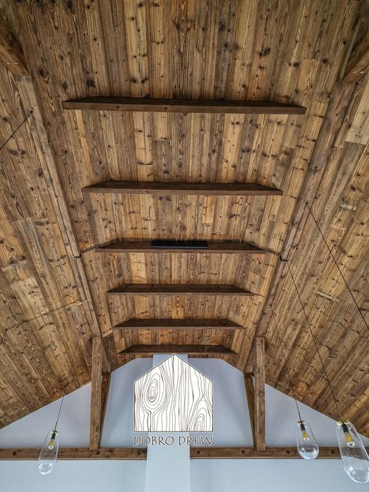 Stare deski naturalne drewno na ściane rustykalne panel deska meble