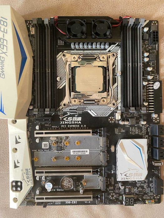 Материнська плата Jingsha Gaming x99-e8i