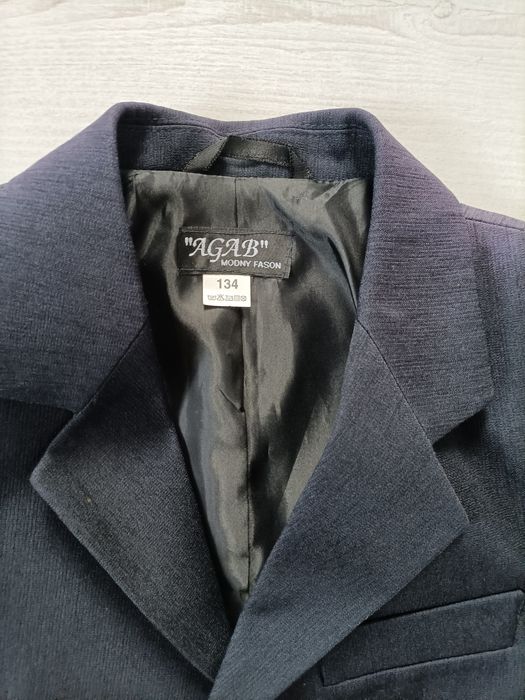 Marynarka, r. 134 dla chłopca