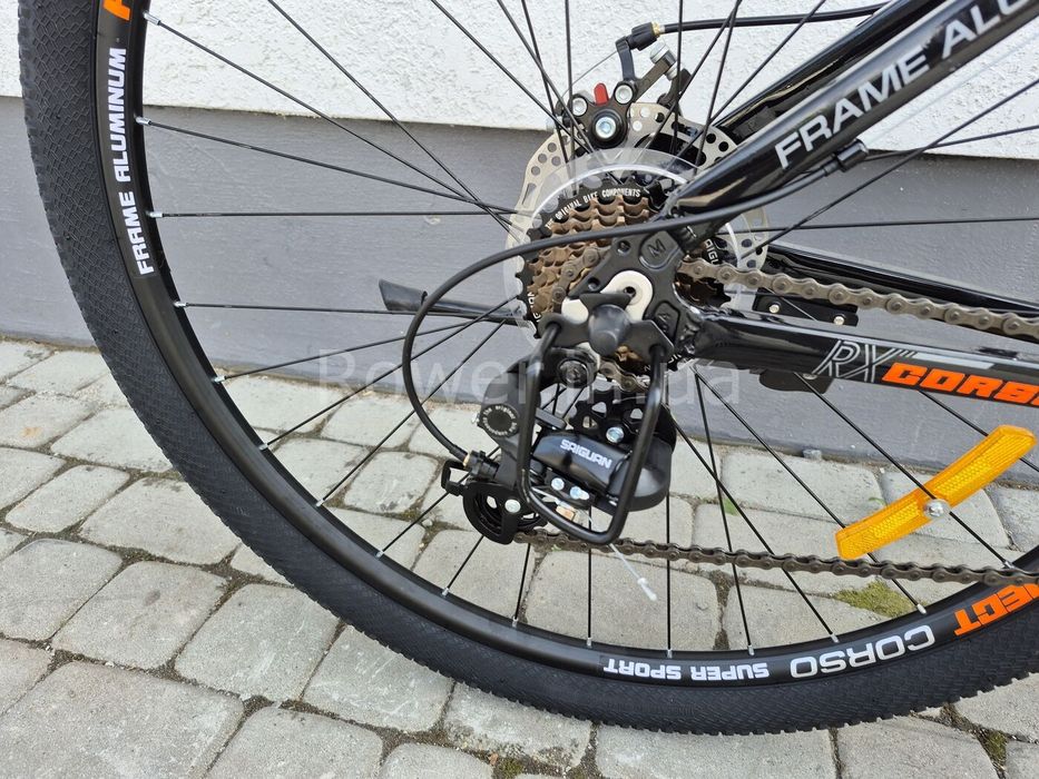 Найнер алюмінієвий велосипед Corso Project 29 R-29077 рама-17" Black O