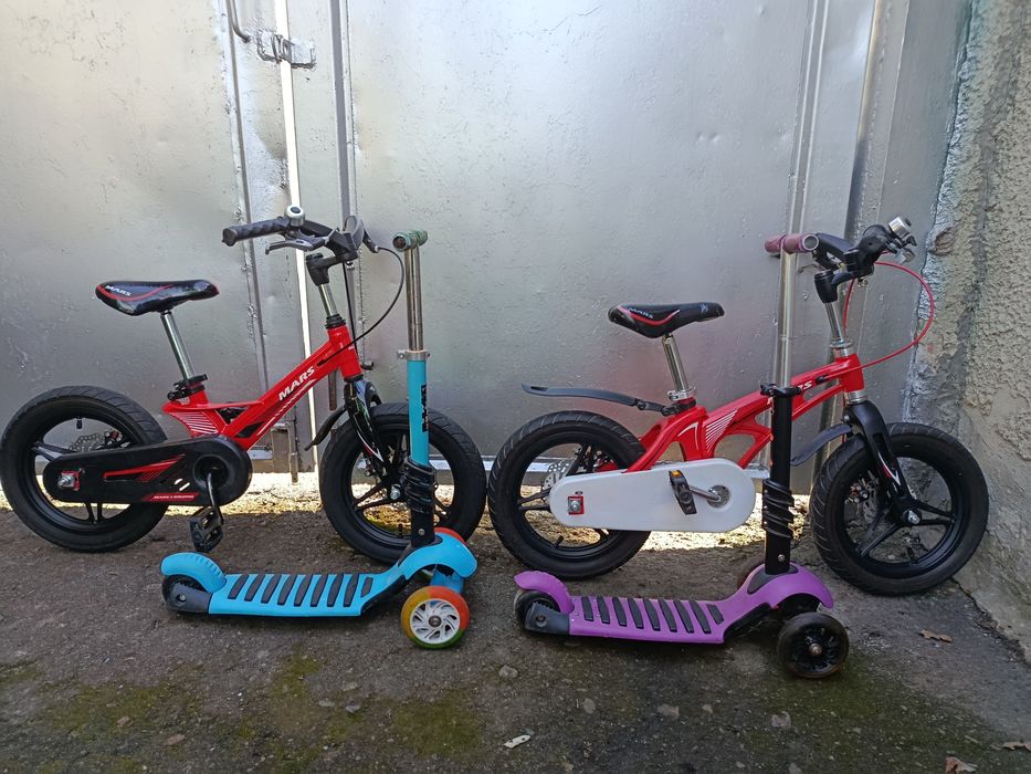 Дитячий велосипед MARS-14 + САМОКАТ