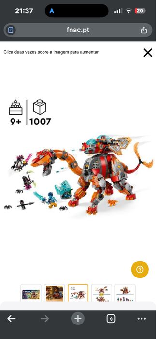 Lego novo dentro da caixa