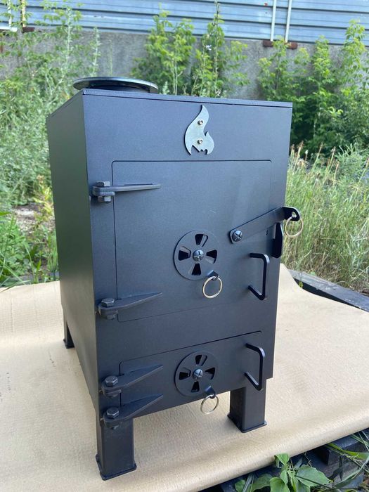 Пічка Булерьян Буржуйка метал 5мм печка піч Знижка від виробника-37%