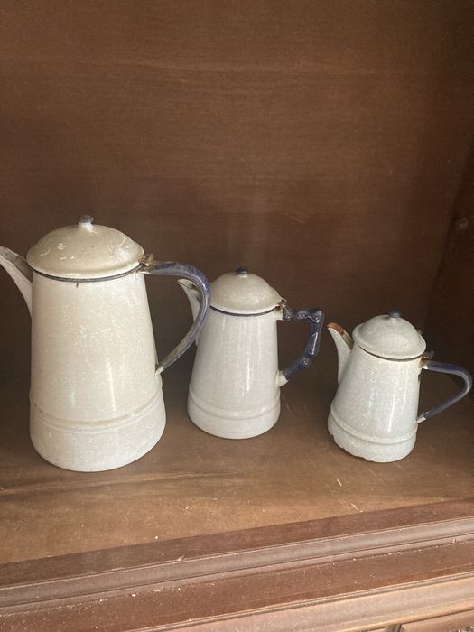 3 Frascos de Cozinha Mercearia, Vintage