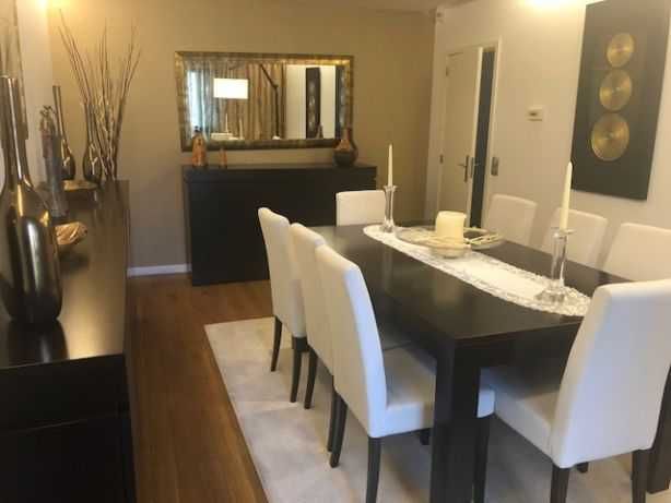 Mesa jantar extensivel e armario 4 portas, qualidade superior