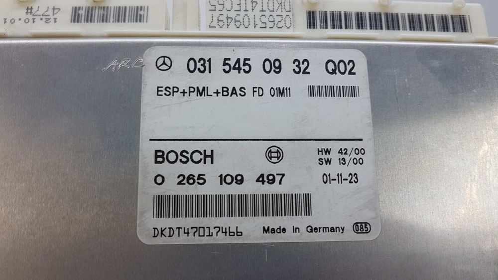 CENTRALINA ABS MERCEDES CLASE S (W220) BERLINA 400 CDI (220.028)