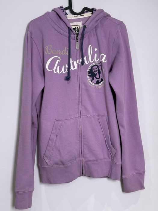 Fioletowa bluza damska M