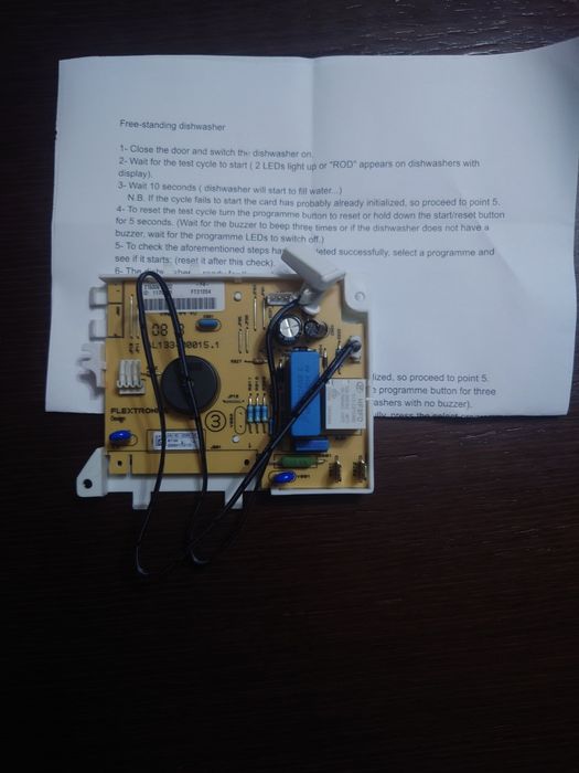 Ariston LD87 Control Board64286449792643123