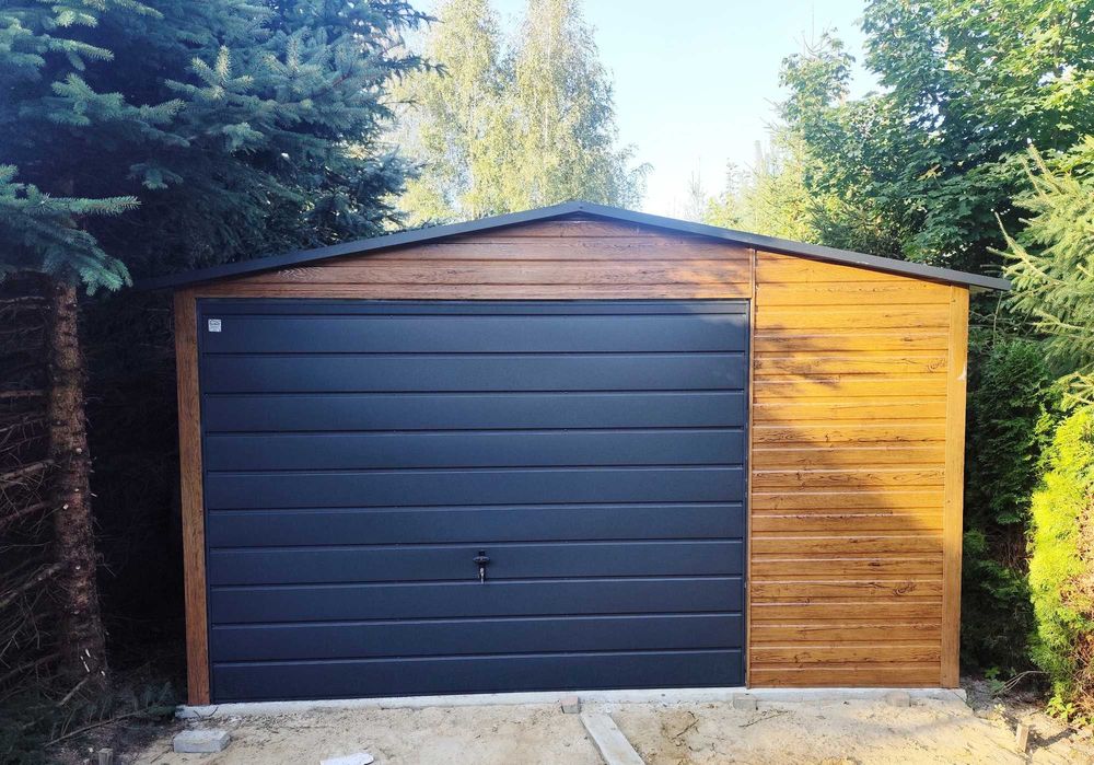 Garaż  I Gatunek 3x5 Promocyjna Cena GRAFIT MAT