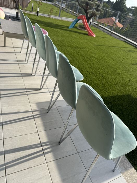 Conjunto 6 cadeiras sala