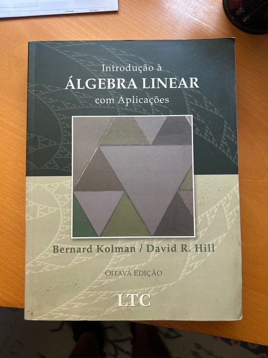 Introdução à álgebra linear com aplicações- Kolman, Hill