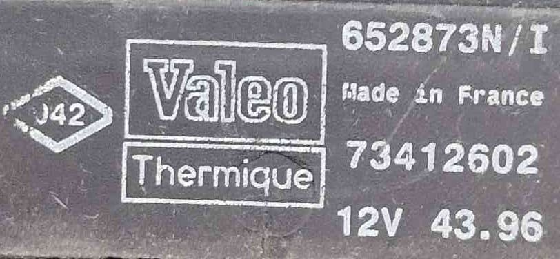 Resistência da Chauffage / Sofagem 652873ni - RENAULT SCÉNIC I Veículo multiuso