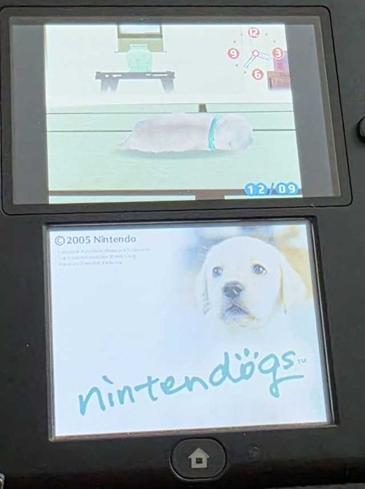 Nintendo 2DS Preta e Azul + Jogos Zelda e Nintendogs TROCA
