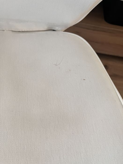 IKEA LILLHÖJDEN Krzesło obrotowe do biurka  białe
