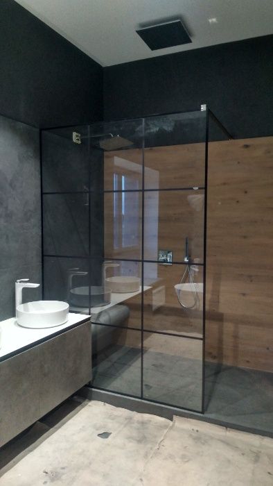 душові кабіни, перегородка, перила, виробництво.