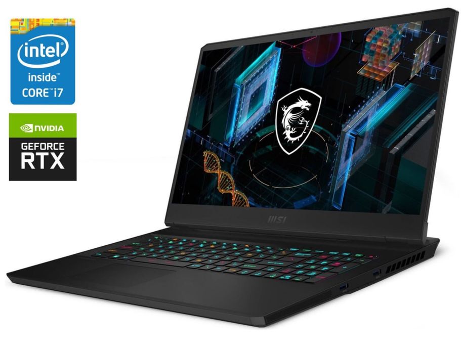 MSI Vector GP76 17” 360hz FHD , 12700h , rtx 3070ti , 32 gb , 1 TB