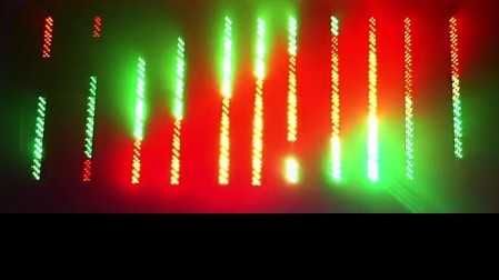 Listwa oświetleniowa LED BAR 240 RGB Mix kolor Strobo DMX Pilot Statyw