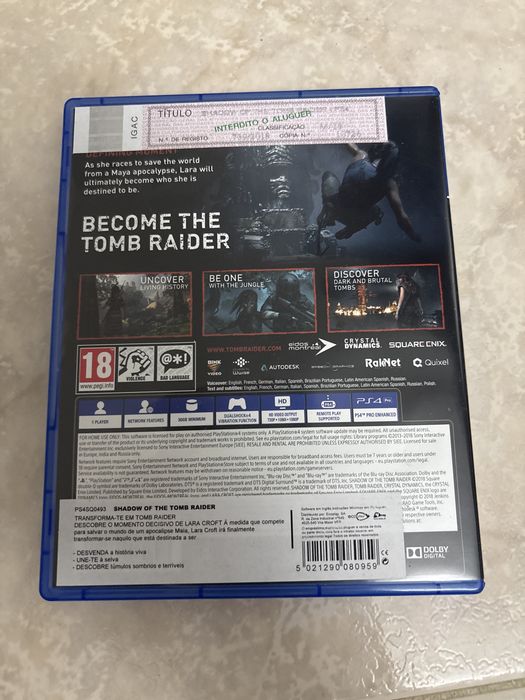 Jogo Tomb Raider