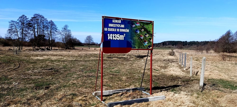 Działka na  Zamiane
