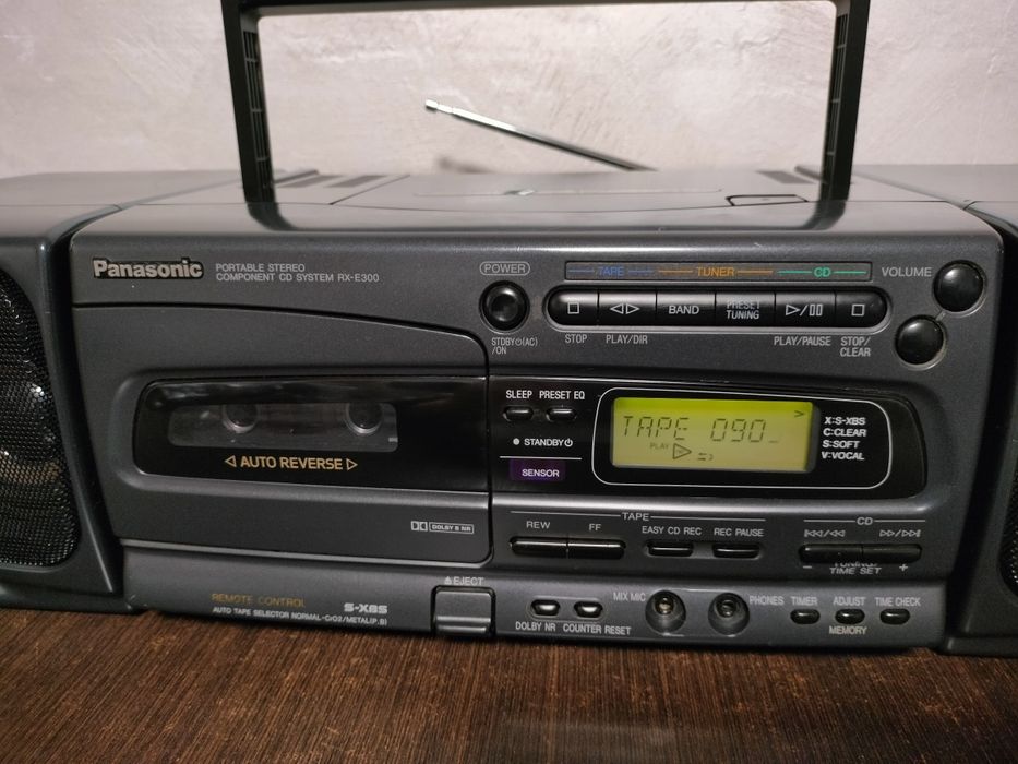 Super Panasonic Rx-e300, radiomagnetofon, boombox, p. sprawny .