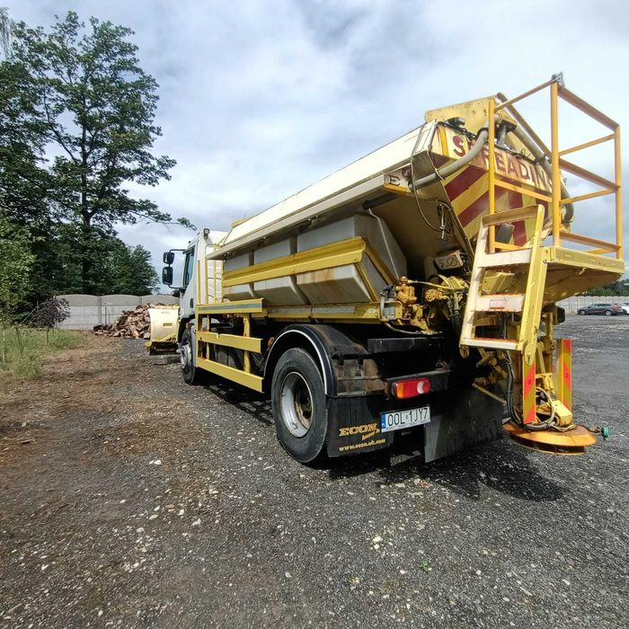DAF LF55.220 solarka i pług2012r. specjalny tylko73 tys. km. Wyprzedaż sprzętu