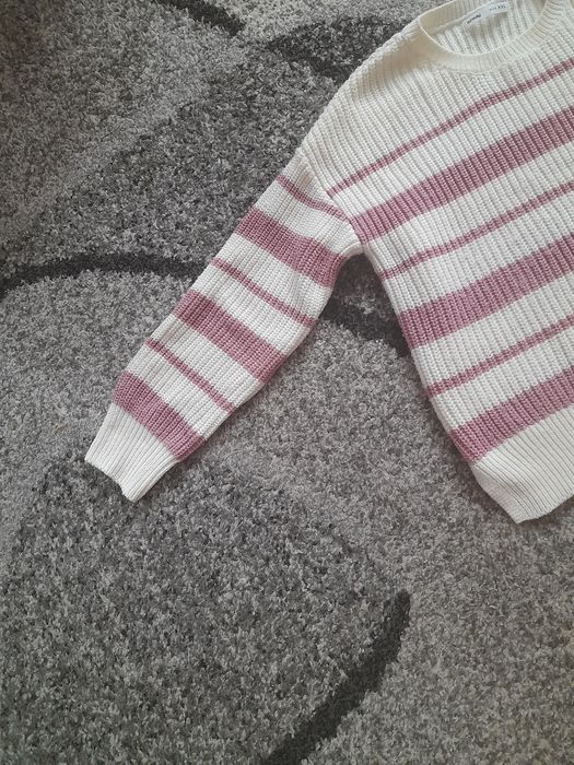 Sweter w paski sinsay