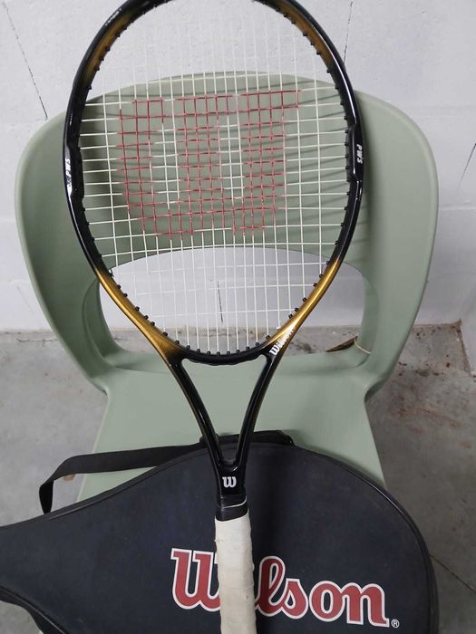 Raquetes de ténis Dunlop e Wilson