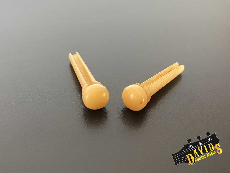 Pins em osso de camelo envelhecido Guitarra Folk