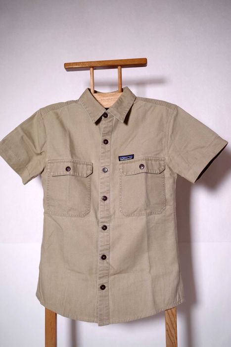 Літня сорочка Patagonia Vintage military camel shirt S розмір оригінал