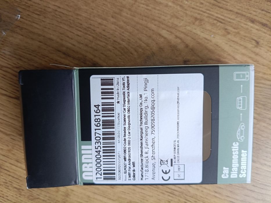 interfejs diagnostyczny OBD2 ELM327 z łącznością Wi-Fi NOWY